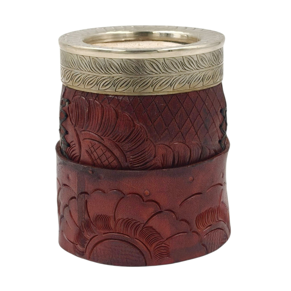 Mate imperial calabaza con base desmontable y virola lisa