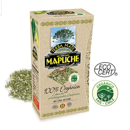 Yerba mate Mapuche organica Anahí